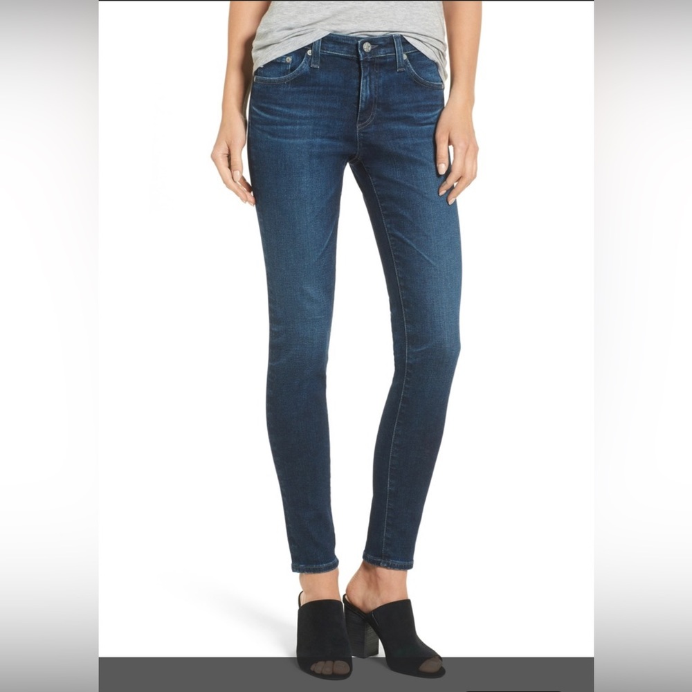 AG Adriano Goldschmied The Legging Ankle Super Skinny Ankle, Size 28R GUC!